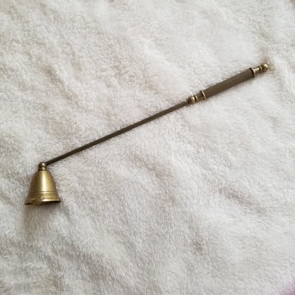 Accents Vintage Brass Candle Snuffer Art Deco Boho Mcm Poshmark